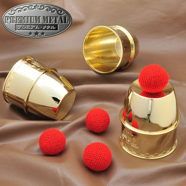 PM CUPS & BALLS (GOLD)