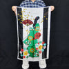 35.5" x 22.5" DESIGNED SILK (UKIYOE JAPAN)