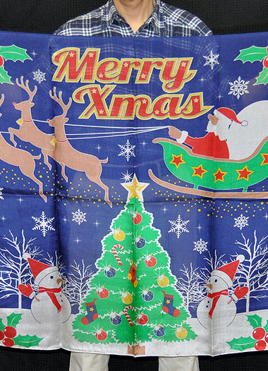 35.5" SQUARE DESIGNED SILK (CHRISTMAS 1)