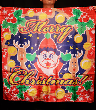 35.5" SQUARE DESIGNED SILK (CHRISTMAS 2)