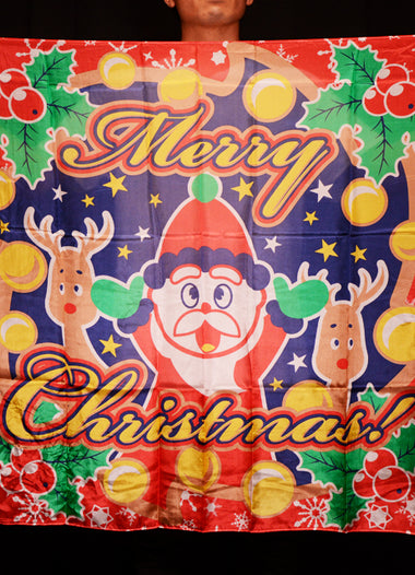 35.5" SQUARE DESIGNED SILK (CHRISTMAS 2)