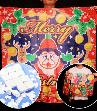 Blend SILK "Xmas 2" (L) w/Snow storm (WHITE)