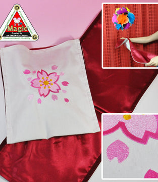 DPG EMBROIDERY CHANGING BAG (Cherry Blossom)